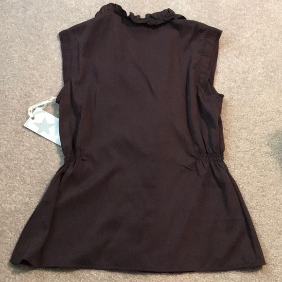 Converse purple top with side gathers - Picture 4 of 4